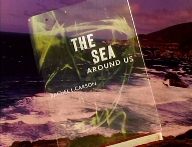 Irwin Allen drops rotonone in Rachel L. Carson's "The Sea Around Us" (1953).
