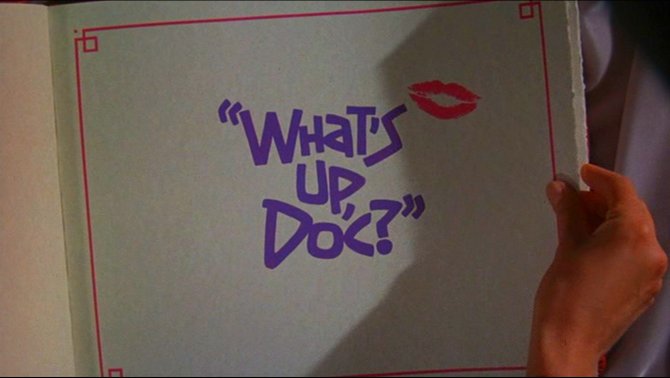 Peter Bogdanovich's "What's Up, Doc?" (1972).