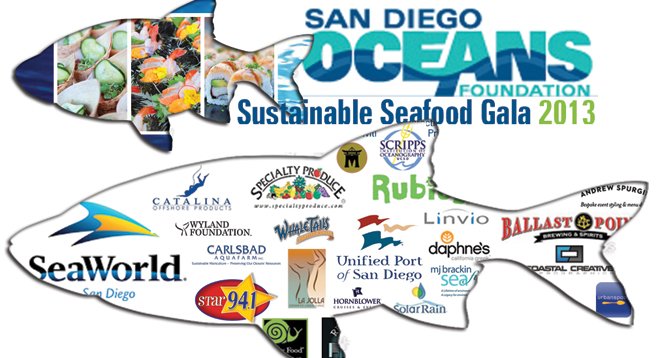 The San Diego Oceans Foundation fed some free gala tickets to the sharks at the Port of San Diego.