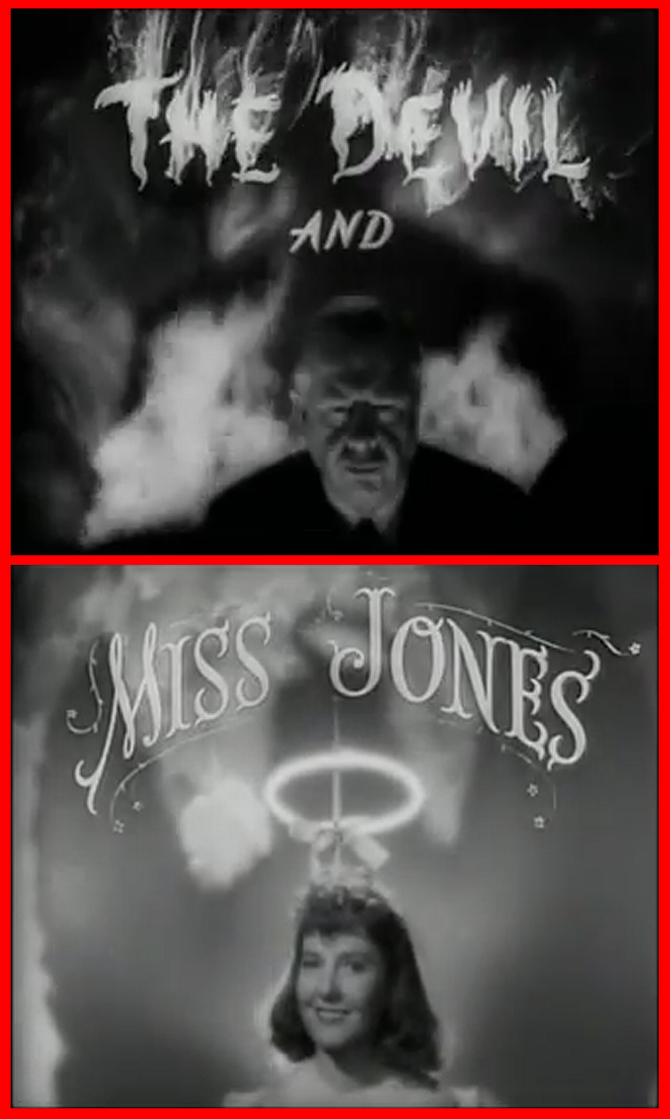 Sam Wood's "The Devil and Miss Jones" (1941).