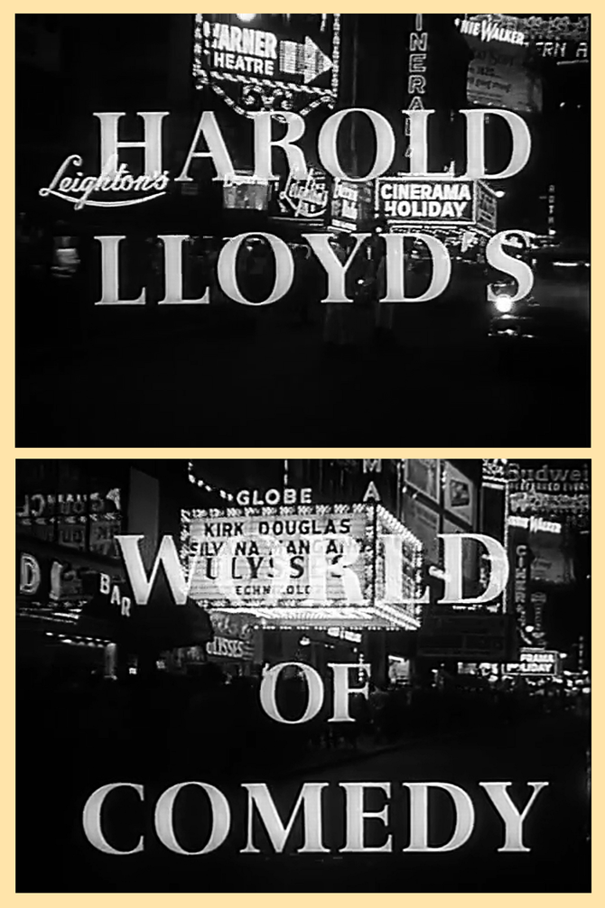 "Harold Lloyd's World of Comedy" (1962).