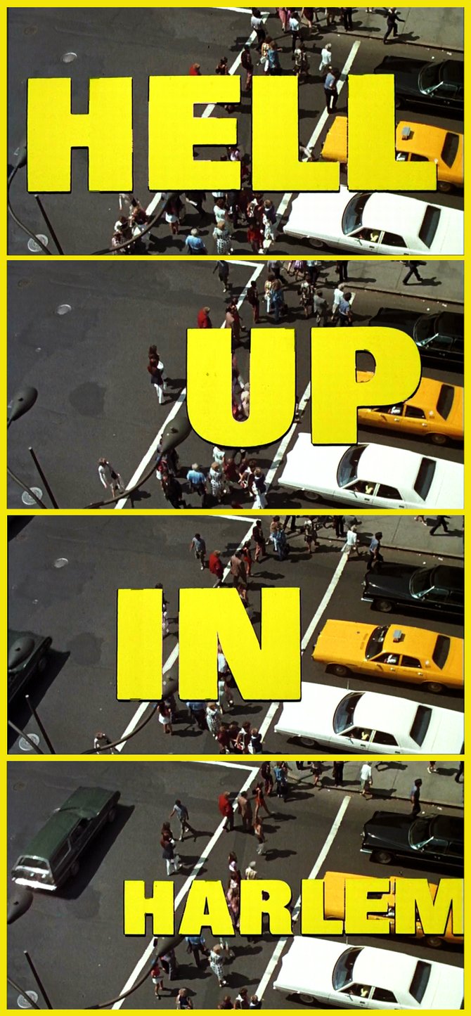 Larry Cohen's "Hell Up in Harlem" (1973).