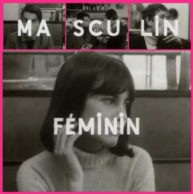 From the trailer for Jean-Luc Godard's "Masculine Feminine" (1966).