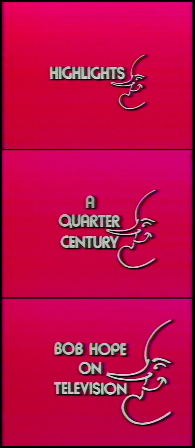 Jean-Marie Straub's "Highlights - A Quarter Century: Bob Hope on Television" (2029). 