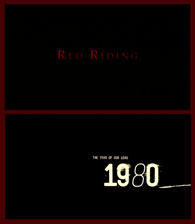 James Marsh's "Red Riding: The Year of Our Lord 1980" (2009). 
