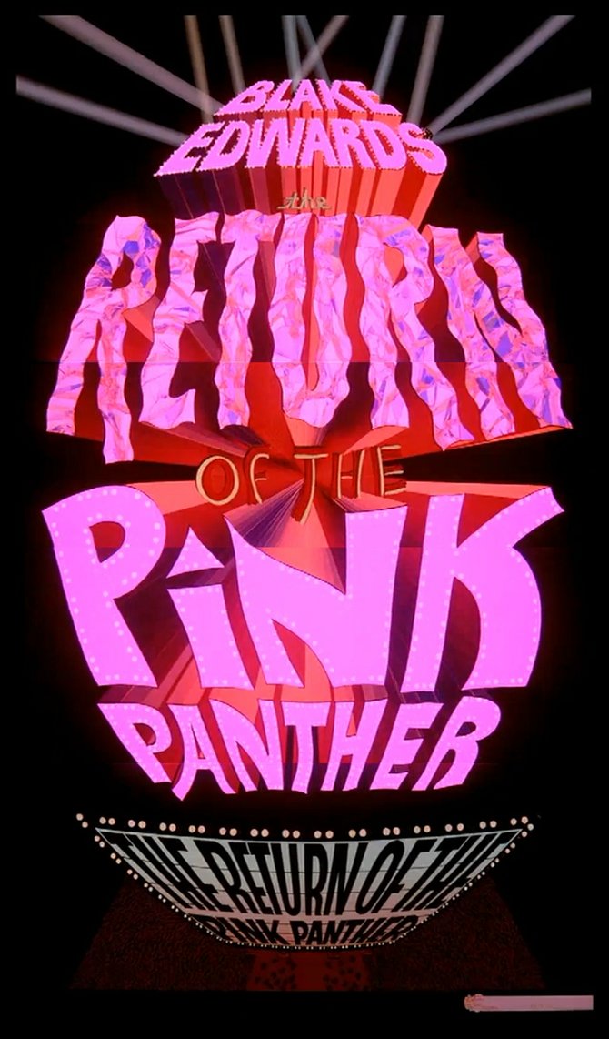 Blake Edwards' "Return of the Pink Panther" (1975).