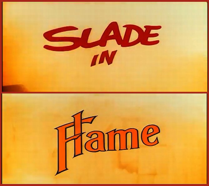 Richard Loncraine's "Slade in Flame" (1975).