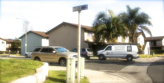 Street corner in San Marcos where the alleged incidents took place. Photo Weatherston. 
