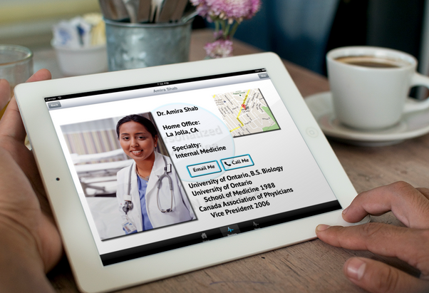 Concierge medicine mobile app