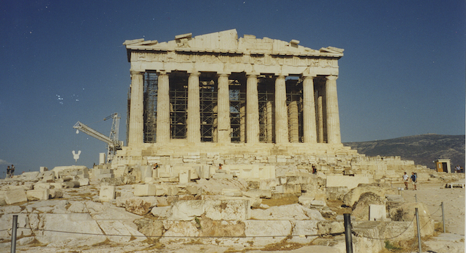 The Parthenon endures.