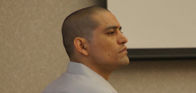 Jose Raul Najera, 34, heard his sentence today.  Photo Weatherston.