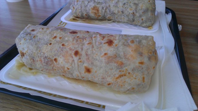 Not much to see, looking at burritos unopened, but here they are!