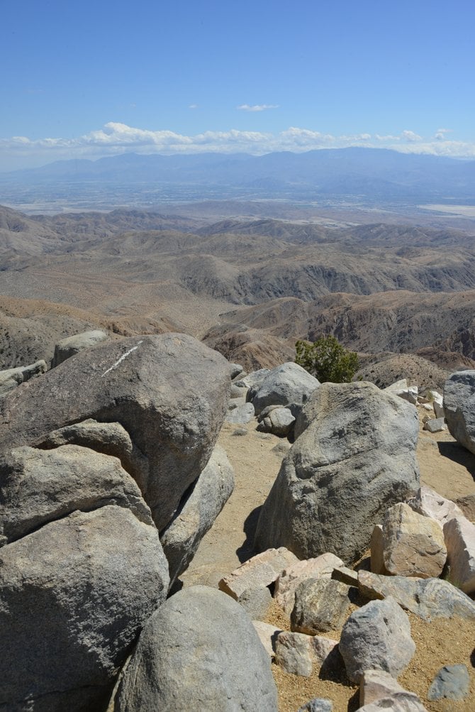 Joshua Tree N.P. @ "KEYS POINT" on Road trip from San Diego 5-7-13