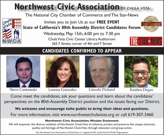 80th Assembly District Candidate Forum