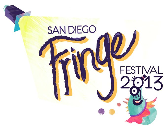 San Diego Fringe Festival logo.

Award winning design by: Manny Pantoja

More festival information available at:  http://www.sdfringe.org