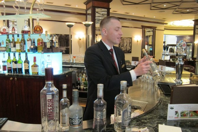 Mikhail, the bartender