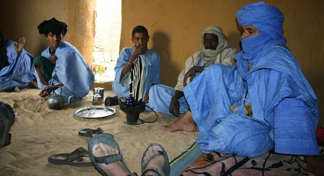 Hanging with the Blue Men (Tuareg people) of Mali, West Africa. 