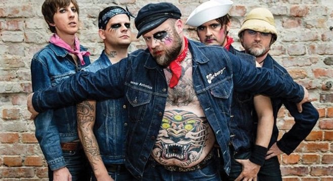 Norwegian deathpunks Turbonegro take the stage at House of Blues Friday night.