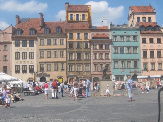 Old Warsaw square.