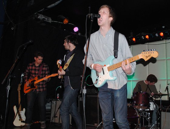 Brooklyn-based indie-punk four-piece Parquet Courts will play Ché Café on Tuesday.
