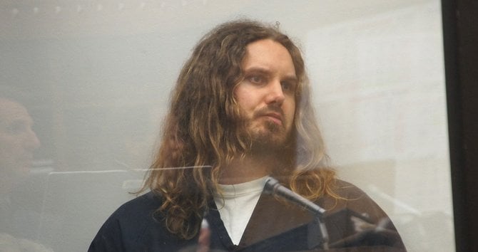 TImothy Lambesis bailed out of Vista jail on May 30, 2013.  Photo Weatherston.