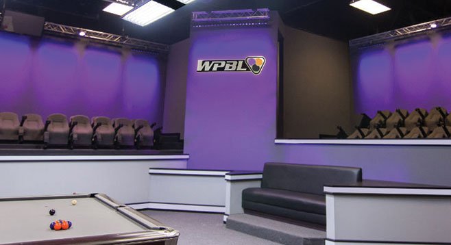 “WPBL Arena” — it’s a television studio, plain and simple
