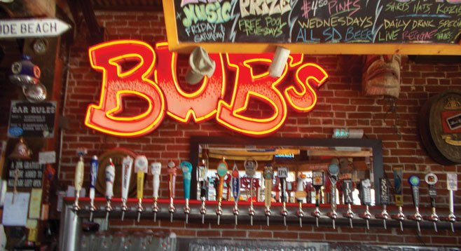 Oceanside’s Pierview Pub has an alter ego: Bub’s Whiskey Dive.