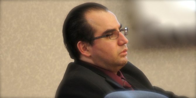 Jesus Solorzano, 38, during trial. Photo Weatherston.