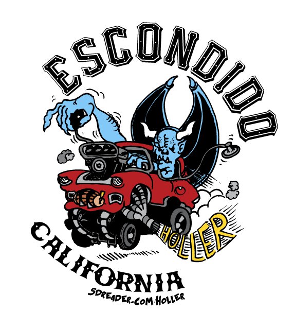 My Escondido Holler shirt contest submission!