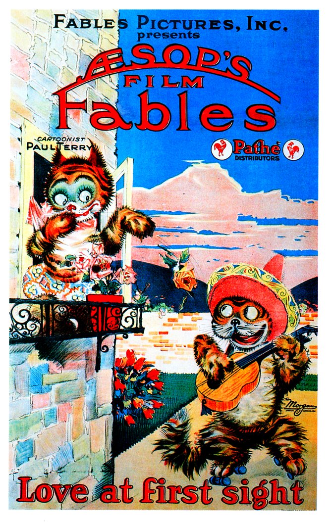 Aesop's Film Fables presents Paul Terry's "Love at First Sight" (1922).