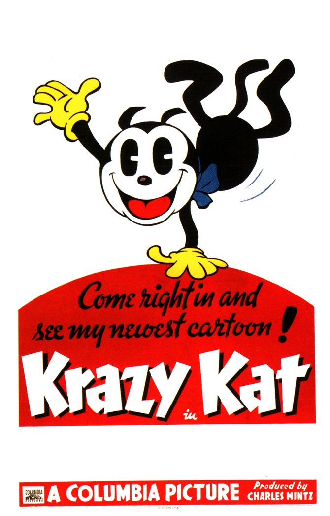 Generic Krazy Kat poster. A Charles Mintz Production released by Columbia Pictures.