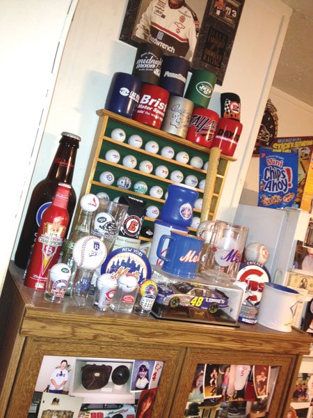 Collectibles and trinkets cover every flat surface of Dad’s house. 