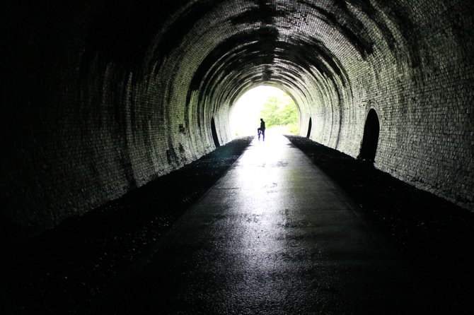 Tunnel in Manchester, England.