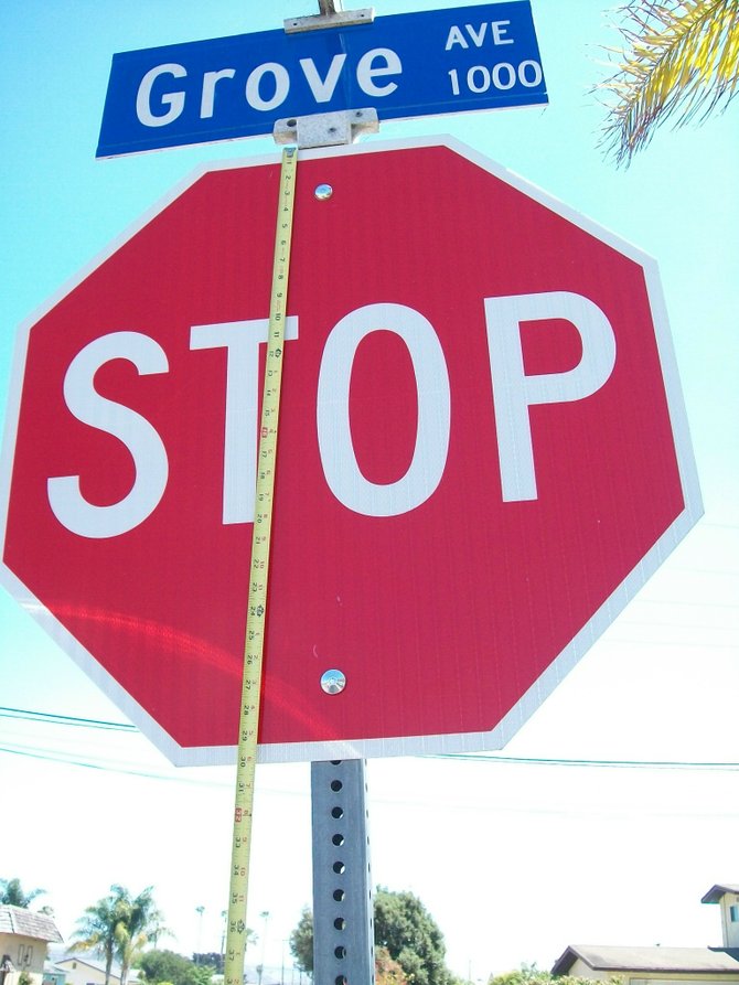Bigger STOP signs for Imperial Beach.