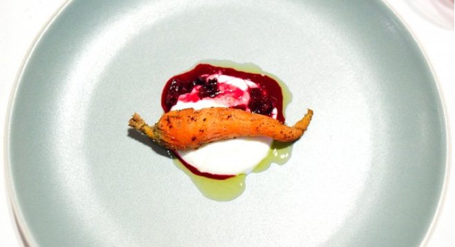 The carrot course at TBL3. “I promise you the chef isn’t scheming in the kitchen to figure out ways to piss you off.” - Image by Yao Wong