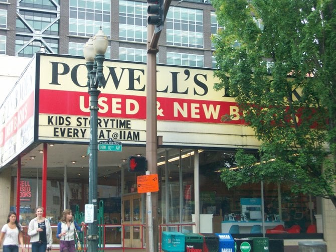 Nice name of a very large bookstore in Portland, Oregon.