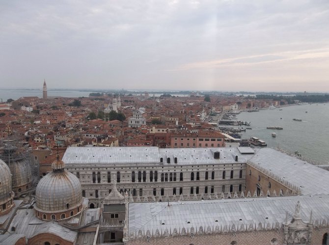 Venice view from the Campanile