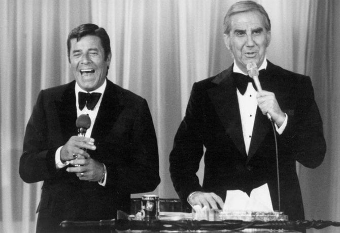 Pussycat mush and Telethon co-host, Ed McMahon.