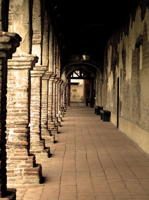 "Halls of Silence" - San Juan Capistrano Mission