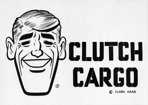 Clutch Cargo postcard.