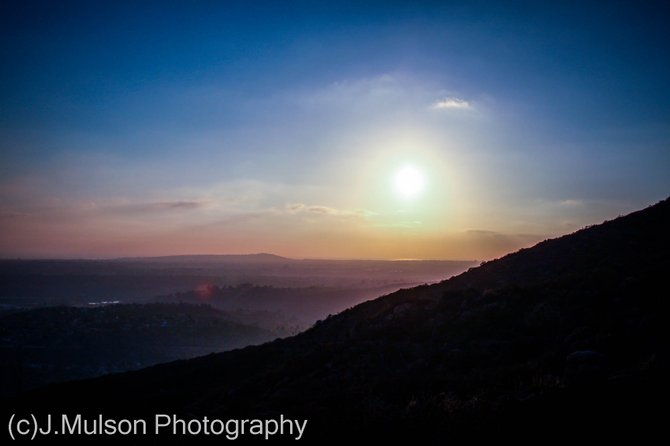 Sunset at Cowles Mt. 