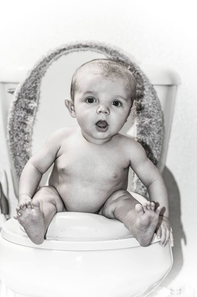The life of the potty! -San Diego baby prince! www.MyAmorPhotos.com