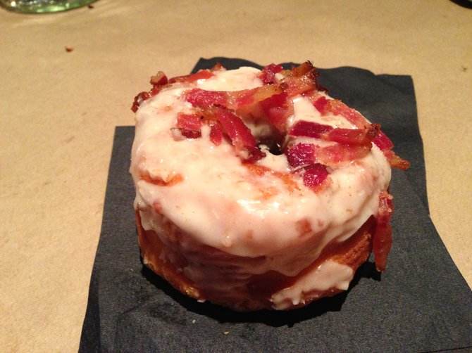 Bacon-maple donut for the win!