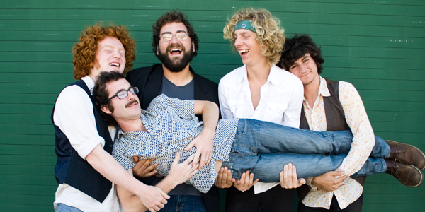 Bay Area banjo-rock band the Tumbleweed Wanderers blow into Soda Bar on Tuesday.