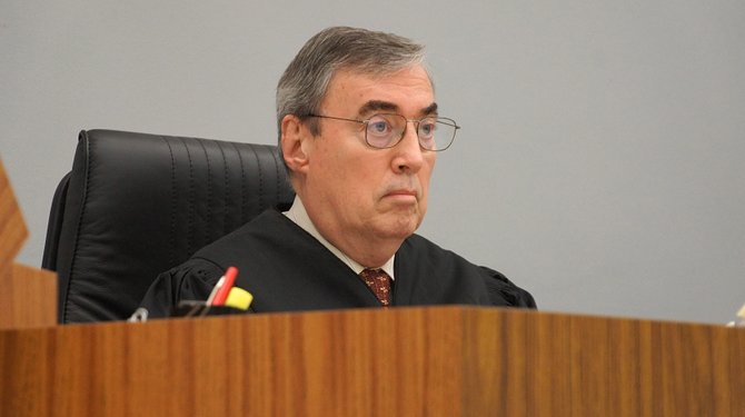 Honorable Judge Marshall Hockett. Photo Weatherston.