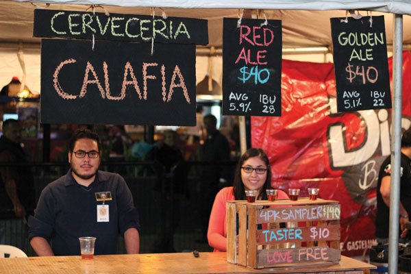 Cervecería Calafia’s East Coast–style IPA was among the best beers at the festival.