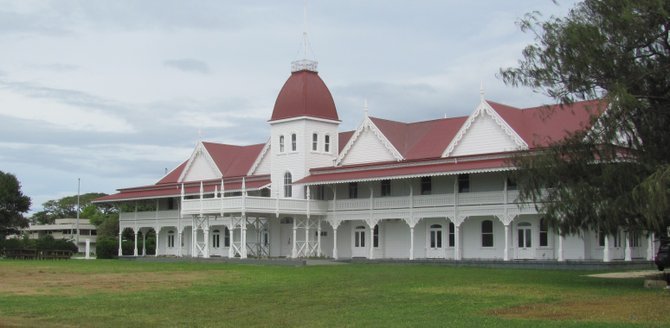 The island's Royal Palace. 