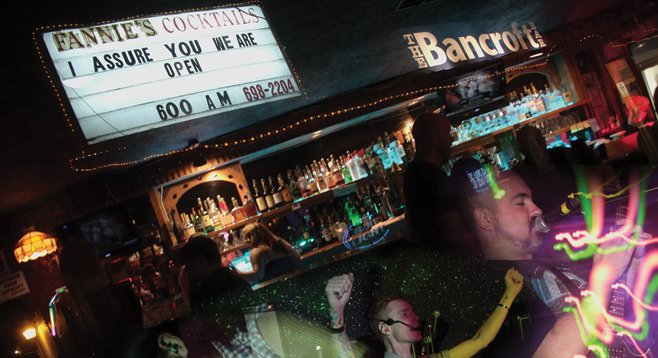 The Bancroft opened in the site of the defunct dive Fannie’s, and the Spring Valley spot is now a punk and hardcore haven.