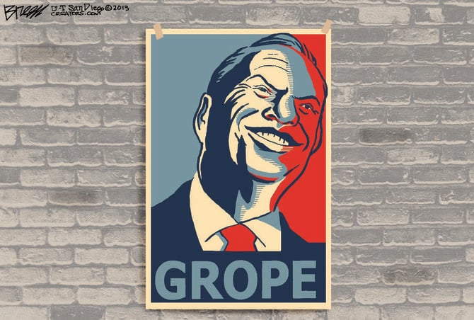"I believe in grope."