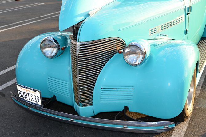 Clairemont Hot Rod Meeting @ the Square shopping center 8.24.13, images by "Chartier"